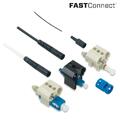 AFL FASTConnect feltterminerbar kontakt OM3/4, ST for 0.9mm kabel - eske &#225; 6 stk