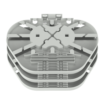 SP-HAR-OFST-R-PLC HAR&CA  Fiber splice cassette up to 3 PLC R-BASE, Micro sleeves