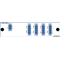 F-O4MUX-8-LU Fiberworks AS  Fiberworks 8 ch. O-band DWDM Mux+Demux O-band 228.6-231.4 THz, 400GHz, LC/UPC