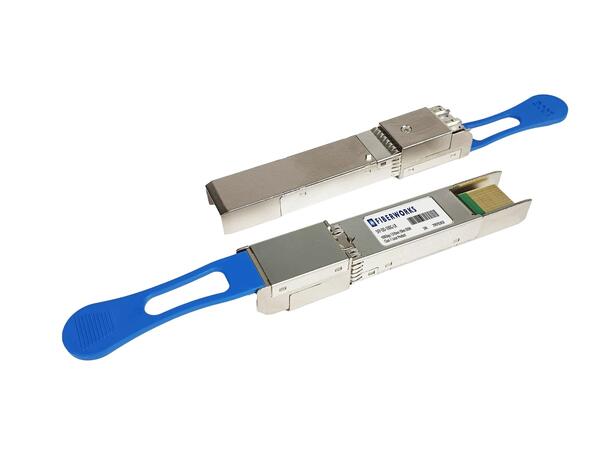 SFP-DD, 100GBASE-LR, DDM, 10km 1310nm, 6dB, SM, LC, Fiberworks 