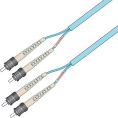 Snor MM DPX Forsterket ST/PC-ST/PC xx m 50/OM3 BIF 3x5mm Aqua