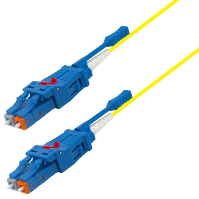 P-7A1-UAY-LCU-LCU-xx Fiberworks AS  Snor SM DPX Armert LC/UPC-LC/UPC xx m 9/OS2 G.657.A1 &#248;3mm LC Uniboot Gul  LSZH
