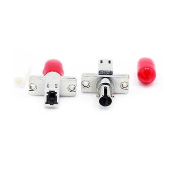 ADA-LCUSTUFF Fiberworks AS  Adapter hybrid SM/MM LC(F)-ST(F) LC hunn til ST hunn
