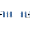F-COADM-2+1-MLU-xxyy Fiberworks AS  Fiberworks 2+1 ch. CWDM OADM w/mon.ports East+west, LC