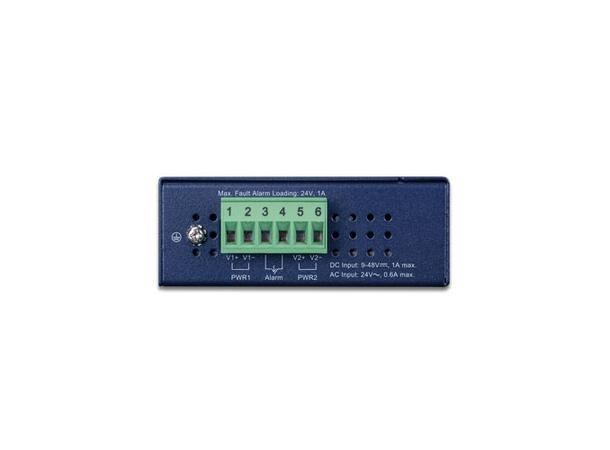 IGT-900-2T2S DC GigE Media Converter 2xSFP & 2xRJ45, 12-48V DC, ind., managed 