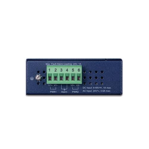 MC-PLANET-IGT-900-22 PLANET IGT-900-2T2S IGT-900-2T2S DC GigE Media Converter 2xSFP &amp; 2xRJ45, 12-48V DC, ind., managed