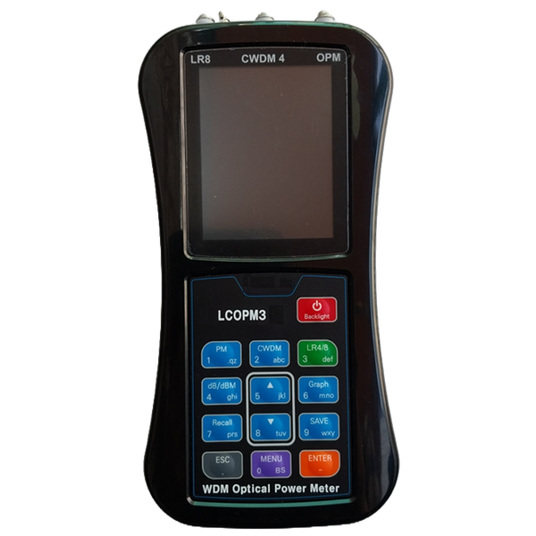 Optical LAN-WDM + CWDM4 Power Meter for 400G/100G interfaces, w/standard PM