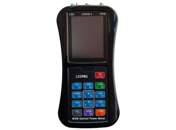 Optical LAN-WDM + CWDM4 Power Meter for 400G/100G interfaces, w/standard PM 