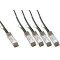 QSFP-DD to 4 QSFP56 Twinax cable (DAC) 4x 100GBASE-CR4, Passive, DAC