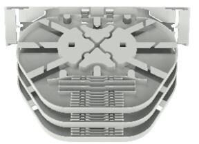 SP-HAR-OFST-S-PLC HAR&CA  Splice cassette up to 3 PLC S-BASE, Micro sleeves