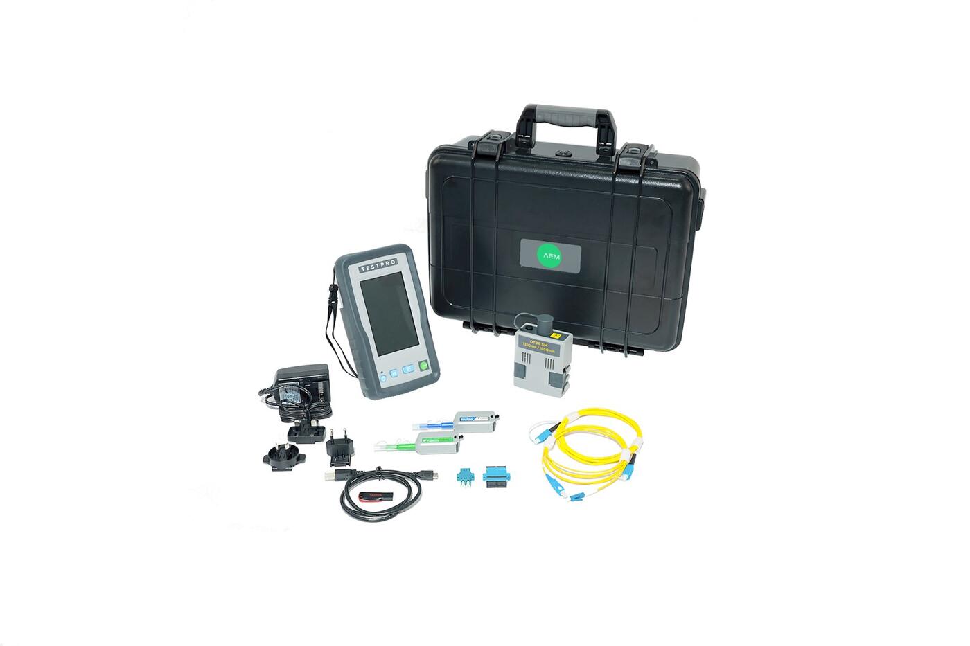 TM-TP-K21E-SM AEM-Precision Cable Test TESTPRO-K21E-SM TestPro CV100 Enhanced - Fiber OTDR SM Singlemode 1310/1550nm