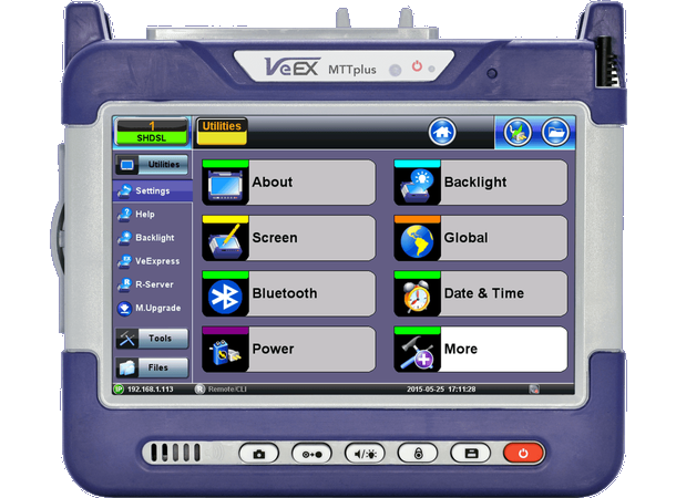 VeEX MTTplus 410+ OTDR 