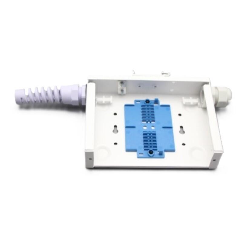 SP-ODF-MINI-12/24F Fiberworks AS  Veggboks DIN Mini 12/24F For montering på vegg eller DIN skinne