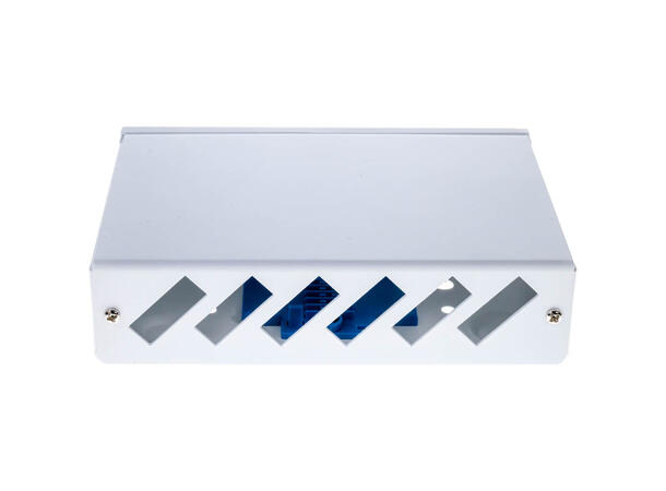 Veggboks DIN Mini 12xSC/24xLC For montering på vegg eller DIN skinne 