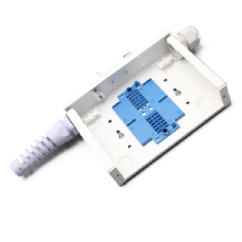 SP-ODF-MINI-12/24F Fiberworks AS  Veggboks DIN Mini 12xSC/24xLC For montering p&#229; vegg eller DIN skinne