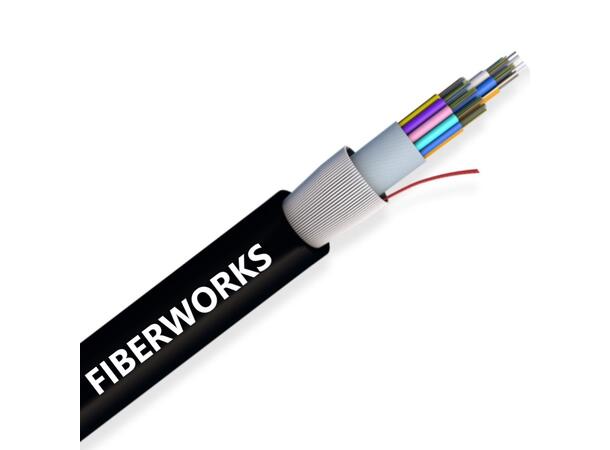 144F QXXE LITE duct cable ø13,8mm SM G.652.D, 2 km drum 