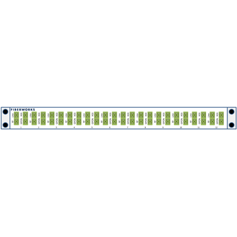 F-CEX-GXR12-SCA-1U Fiberworks AS  Fiberworks PON CEx mux, 1U 19&quot;, SC/APC 12x GPON + RF + XGS-PON