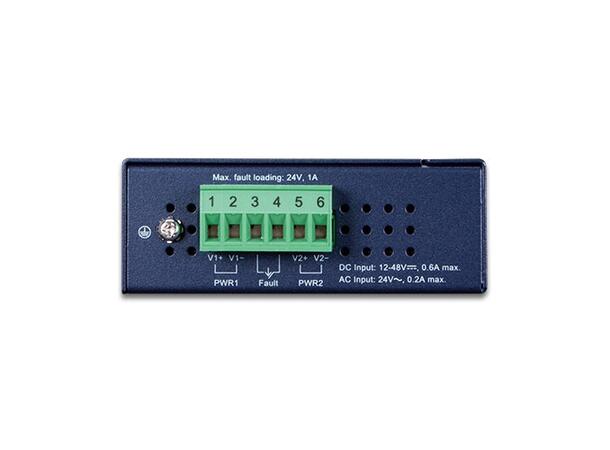 IXT-705AT ind 10 Gigabit Media Converter SFP+ Port, 10G/5G/2.5G/1G/100M  RJ45 