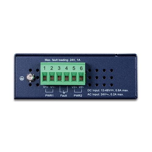 MC-PLANET-IXT-705AT PLANET IXT-705AT IXT-705AT ind 10 Gigabit Media Converter SFP+ Port, 10G/5G/2.5G/1G/100M  RJ45