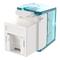 CU-KS-UTP-CAT6A-ML Fiberworks AS  Keystone Jack RJ45 UTP Cat.6A/Klasse EA Uskjermet 180°, verktøyfri med lukker