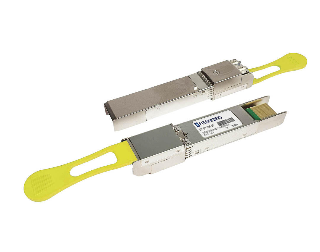 SFP-DD-100G-DR Fiberworks AS  SFP-DD, 100GBASE-DR, DDM, 500m 1310nm, 3dB, SM, LC