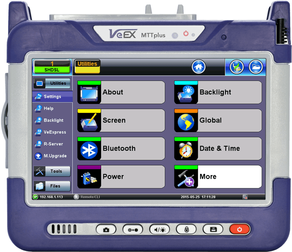 VX-MTTplus-410+3562L VeEX VX-Z07-22-236P VeEX MTTplus 410+ OTDR 1310/1550//1625(F) 43/43//39dB