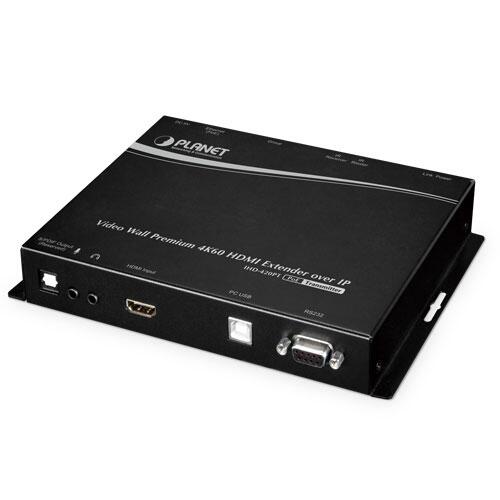 MC-PLANET-IHD-420PT PLANET IHD-420PT HDMI Extender Transmitter over IP w/PoE 4K/60 UHD Digital Signage, PD powered