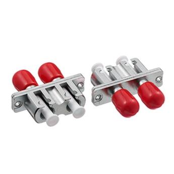 ADA-LCUSTUFF-DPX Fiberworks AS  Adapter hybrid SM/MM LC-DPX(F)-ST-DPX(F) 2x LC hunn til 2x ST hunn