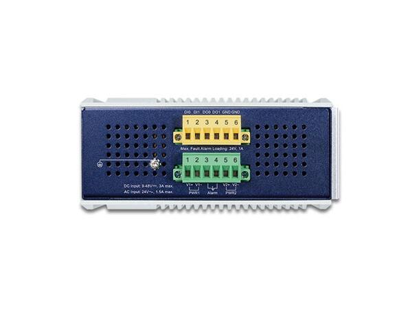 PLANET 4x 2.5G RJ45, 2x 1G/2.5G/10G SFP+ Managed L3 Industrial Switch, DIN 
