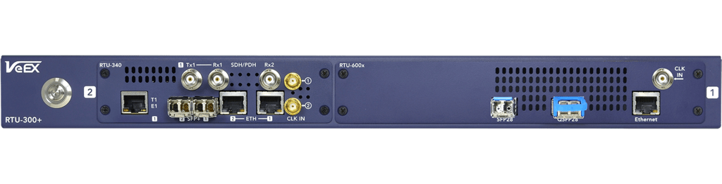 VX-Z08-99-004P VeEX Z08-99-004P RTU-300+ Remote Test Unit (15VDC) Centralized Modular Test Platform