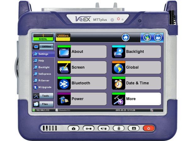 VeEX MTTplus 410+ OTDR 1310/1550//1625(F) 40/38//39dB 
