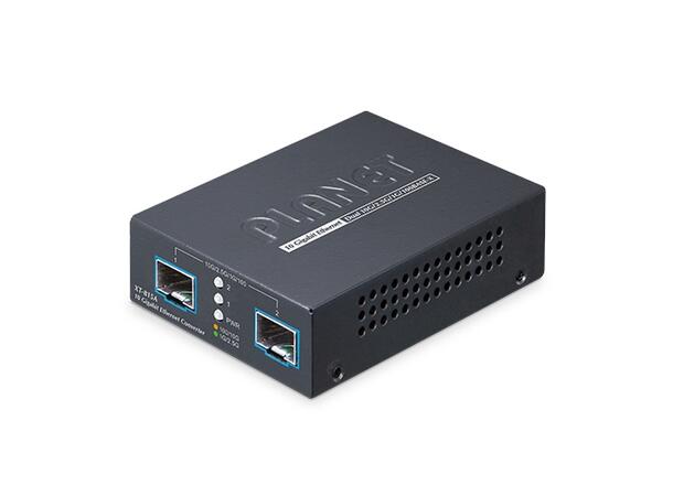 XT-815A 10 Gigabit Media Converter Unmanaged, 2x 10G/2.5G/1G/100M SFP+ 