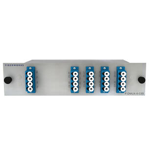 Fiberworks 8+1 ch. DWDM Mux+Demux ITU ch. 21-28, 100 GHz, Upgrade/1310WB