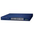 PLANET 24x GE RJ45 PoE+, 2x GE RJ45 Unmanaged Ethernet Switch