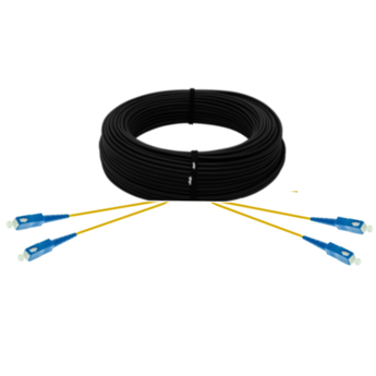 PK-S02TB-SCU-SCU-125 Fiberworks AS  Preterm SM G2 SUPRA SC/UPC-SC/UPC 125 m 9/OS2 G.657.A2  Dca, ø2,0mm haler 0,5 m