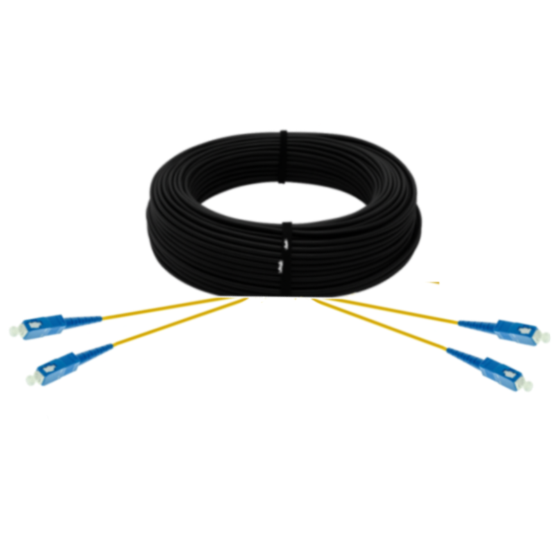 PK-S02TB-SCU-SCU-125 Fiberworks AS  Preterm SM G2 SUPRA SC/UPC-SC/UPC 125 m 9/OS2 G.657.A2  Dca, ø2,0mm haler 0,5 m