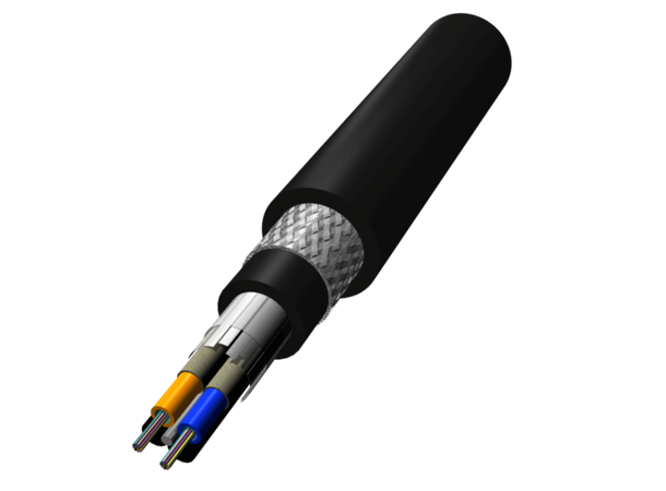 QFCI MM 50/125 OM4, Mica protection Fire resistant Loose Tube Cable 
