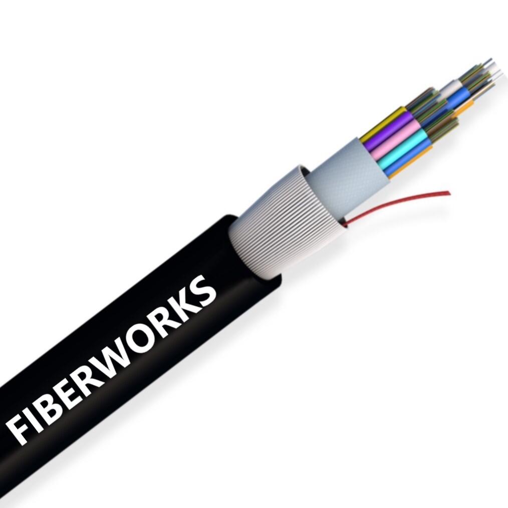 K-QXIL-S-G2D-G288 Fiberworks AS  288F QXXI LITE LSZH duct cable ø16,2mm G.652.D, 4km drum