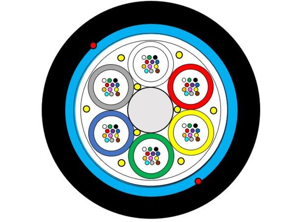 288F QXXI LITE LSZH duct cable ø16,2mm G.652.D, 4km drum 