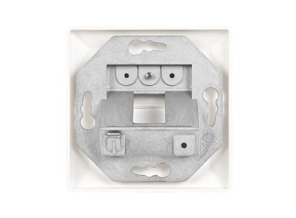 80# German Single Port Faceplate ABS/Zink Alloy 