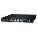 PLANET 16-port XGS-PON OLT, 100G Uplinks 8x 10G SFP+. 2x QSFP28, 1x AC power