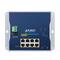 PLN-WGS-5225-8P2S PLANET WGS-5225-8P2S PLANET L2+ 8x GE RJ45 802.3at PoE+ 2x 2.G SFP wall-mount Industrial Switch