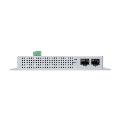 PLN-WGS-5225-8P2S PLANET WGS-5225-8P2S PLANET L2+ 8x GE RJ45 802.3at PoE+ 2x 2.G SFP wall-mount Industrial Switch