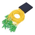 PLC splitter1:64 i 140x115x18mm PVC-boks 2 mm haler med SC/APC konnektorer