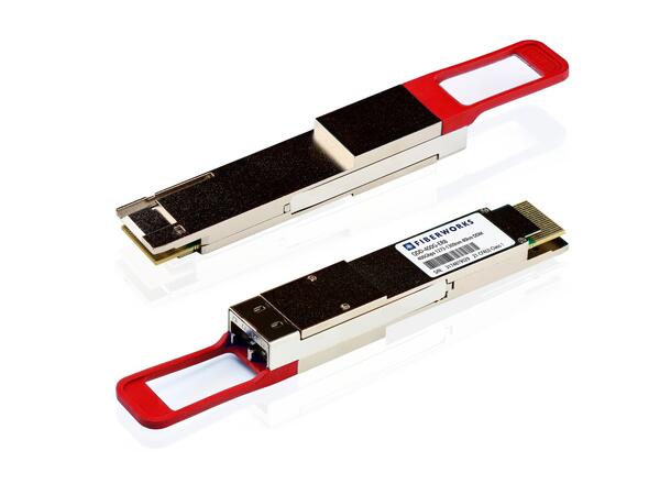 QSFP-DD, 400GBASE-ER4, 4x100 Gbps, 40km 1310nm, 17.5dB, SM, LC 