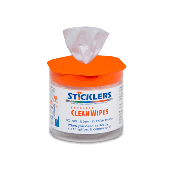 R-STI-CLEANWIPES-90  WFW Sticklers™ CleanWipes 90 Klutst&#248;rrelse 5 x 10 cm