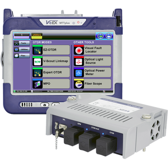 VX-MTTplus-410+5V VeEX VX-Z07-22-229P VeEX MTTplus 410+ OTDR 1550nm 50dB, SC/APC