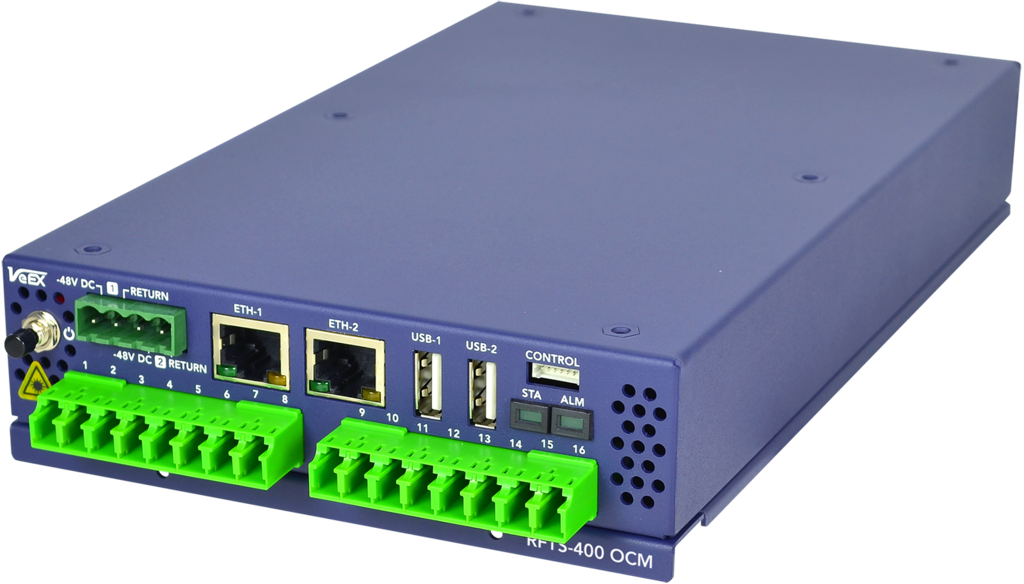 TM-RFTS-400+ VeEX  VeEX Remote Fiber Test System Fjernoverv&#229;king av fiberinfrastruktur