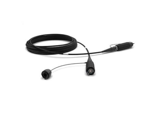 Fobex Jr. MM 8F Plug-Plug 2 m 50/OM3 MIL-TAC TPU kabel 