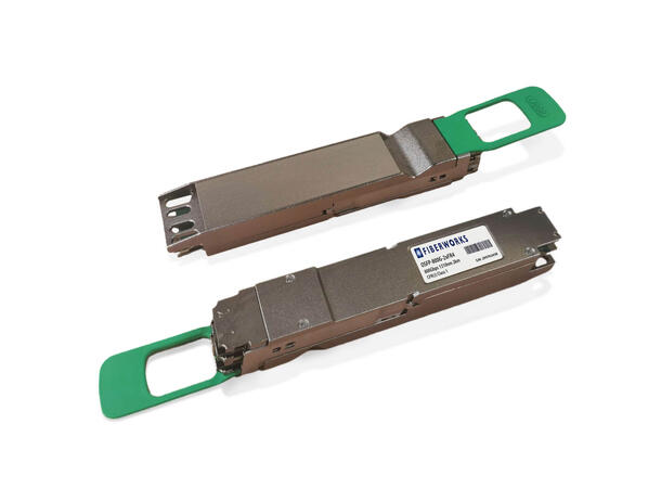 OSFP Closed, 800G 2xFR4, 2x400Gbps, 2km 1310nm, 4dB, SM, LC 